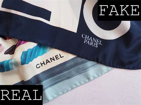 chanel scarf real vs fake|authentic chanel scarf.